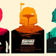 Illustration for article titled Of Course These Excellent New Spaceballs Posters Spoof a Set of Star Wars Posters